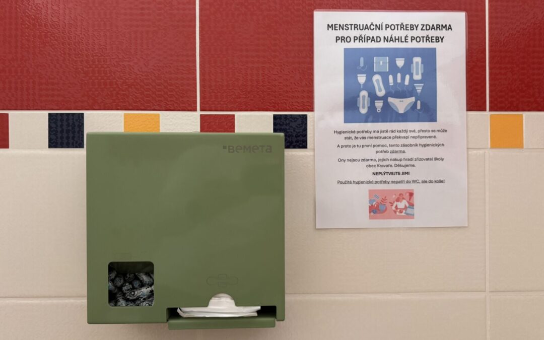 Hygienické potřeby pro dívky zdarma