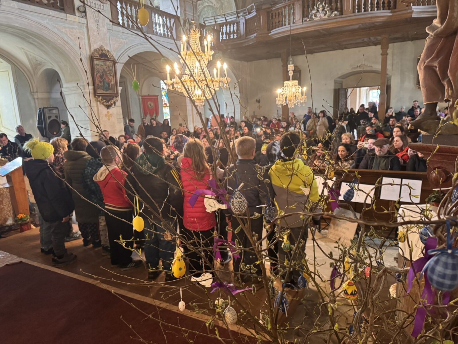 Velikonoce v kostele